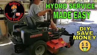 Gravely Zero Turn Hydraulic Service DIY Made Easy Includes Replacing the filters