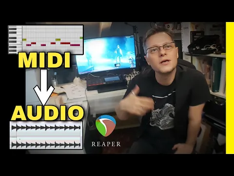 Download MP3 Convertire tracce  MIDI in MP3 con Reaper.
