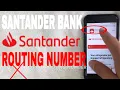 Santander Bank ABA Routing Number - Where Is It