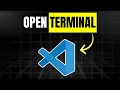 How To Open Terminal in VSCode How to Open the Terminal in Visual Studio Code QUICK EASY 2026