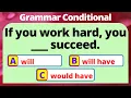 CONDITIONAL QUIZ GRAMMAR CONDITIONALS CONDITIONAL STATEMENTS AND SENTENCES ENGLISH PRO