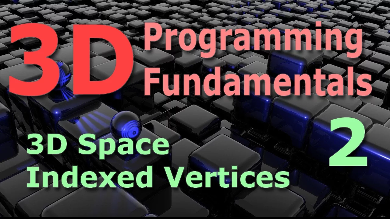 3D Programming Fundamentals [3D Space / Indexed Vertices] Tutorial 2