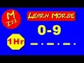 Morse Code Numbers - Learn Morse Code Numbers for 1 Hour