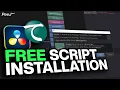 DaVinci Resolve Tekito s Script Installation