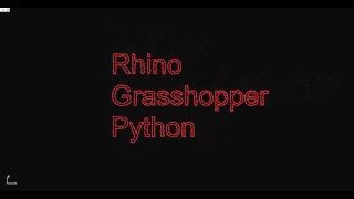Python Scripting in Rhino Grasshopper - Text Motion Effect