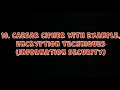 Caesar Cipher with Example - Encryption Technique Information Security
