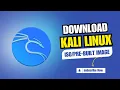 How to Download Kali Linux 2025 ISO Pre-Built VirtualBox Image Installation