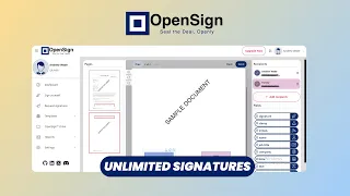 OpenSign Free Open Source Alternative to DocuSign