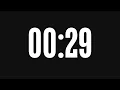 29 Seconds Timer Alarm - Countdown