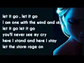 Download Lagu Let it go - (Frozen) {lyrics}