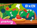 Lagu I'm a Chef Today/Hari ini Saya Koki | Dinosaurus | Inggris x Bhs Indonesia | Pinkfong dan Baby Shark