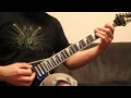 Slayer - Mandatory Suicide in D-Standard (half step lower than recording), Playthrough