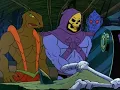 Skeletor calling King Randor on the phone