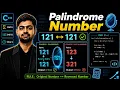 Palindrome Number LeetCode 9 Solution in C Easy Interview Question