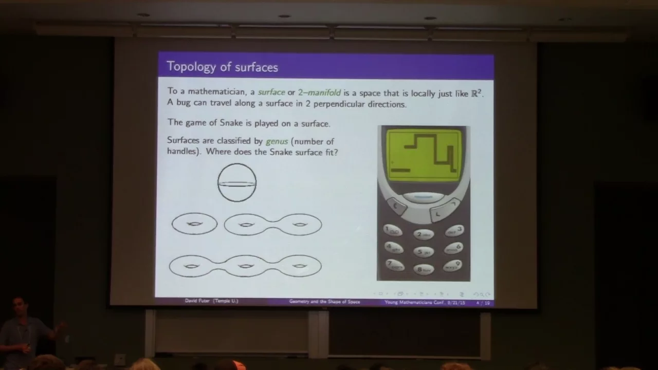 David Futer: Geometry and the shape of space