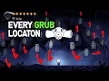 Hollow Knight - How to Find All Grubs Quick Using The Collectors Map