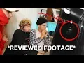 We think we caught a ghost on camera what do u think reviewed footage