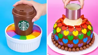 37+ Minutes Easy Homemade Fruit Cake Recipes You'd Try ❤️ Amazing Rainbow Cake Decorating Tutorials