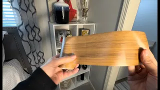 TIANLDD Natural Oak Wallpaper Border Review - Easy Peel Stick Mirror Frame Upgrade for Bathrooms