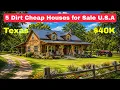 5 Cheapest Houses for Sale in Texas Homes Under 40K