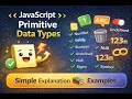 JavaScript Primitive Data Types Explained Simple Clear for Beginners