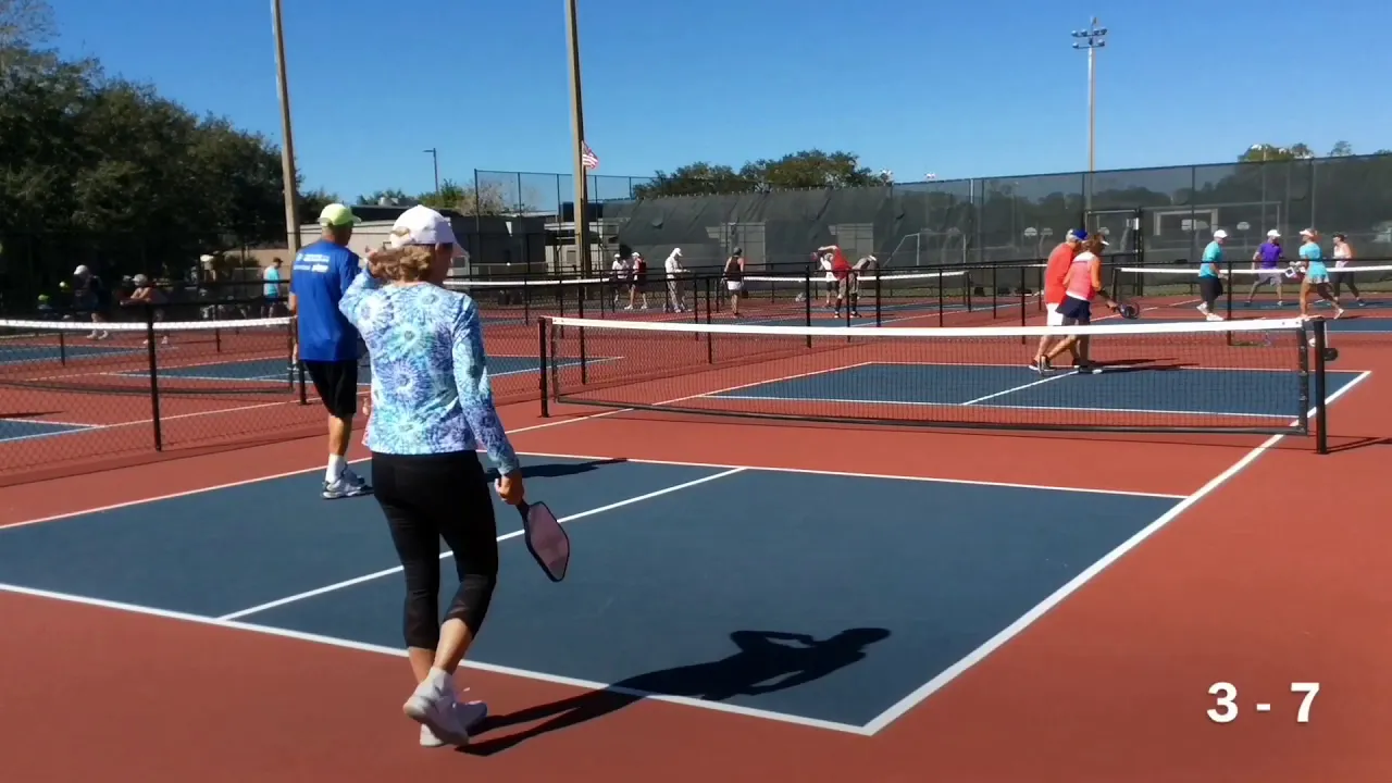 2020 East Naples Winter Pickleball Classic - Mixed Doubles 4.0, 65+ - Winners Bracket - Round 2