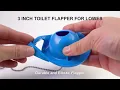How to replace Lowes toilet flapper