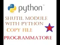 shutil copy file with python