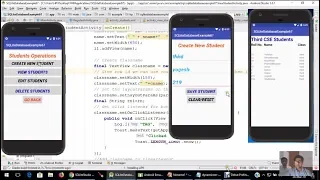 73 Android SQLite Tutorial Android CRUD Tutorial with SQLite Create Read Update Delete Part 3