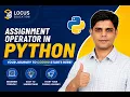 Lecture 10 Assignment Operators