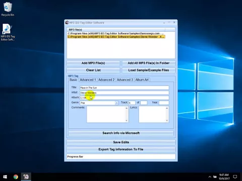 Download MP3 How To Use MP3 ID3 Tag Editor Software