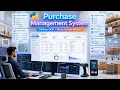 Purchase Management System Using Python OOP Menu Driven Project Full Python Project Tutorial