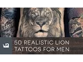 50 Realistic Lion Tattoos For Men