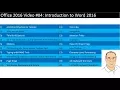 Download Lagu Office 2016 Video #04: Introduction to Word 2016: 20 Important Tips for Efficiency