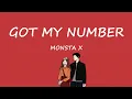 Download Lagu MONSTA X - GOT MY NUMBER (Lyrics)