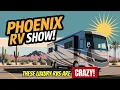 Phoenix RV Supershow Lets check out the HOTTEST new RVs