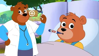 Aaj Mangalwar Hai Bhalu Ko Bukhar Hai | Fun For Kids TV Hindi Rhymes