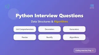 Python Interview Questions Data Structures Algorithms Complete Guide Coding Interview Prep