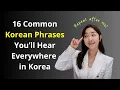 Download Lagu 16 Common Korean Phrases You’ll Hear Everywhere in Korea (Beginner Friendly)