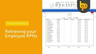 Retrieving your employees RPNs within BrightPay