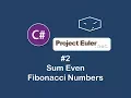 proj euler sum even fibonacci numbers in c