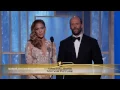 Jennifer Lopez Gives Award to Adele for Skyfall - Golden Globes 2013 1080p