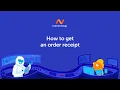 How to get an order receipt