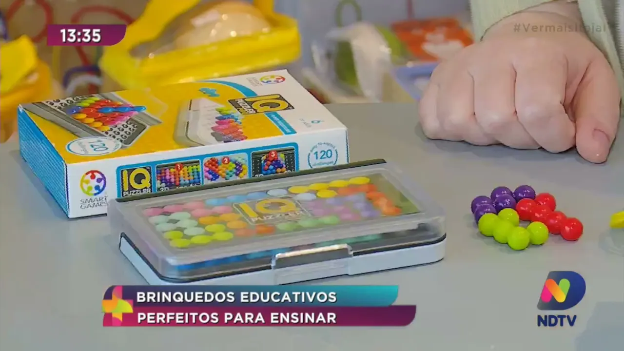 Brinquedos educativos para crianças com idade entre 3 e 7 anos