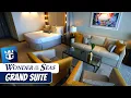 Wonder of the Seas | Grand Suite - 1 Bedroom Full Walkthrough Tour \u0026 Review 4K | Royal Caribbean