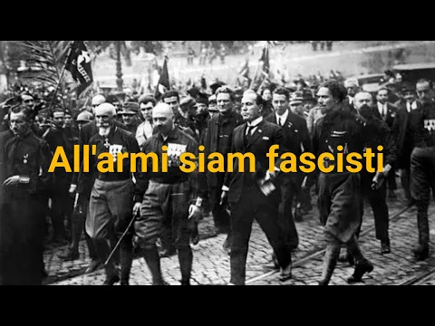 Download MP3 All'armi siam fascisti - Hino fascista italiano