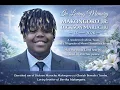 Dickson Jr Maruchu Makongoro Memorial SERVICE