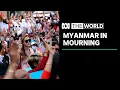 Download Lagu Myanmar anti-coup protests enter third week as woman shot during demonstration dies | The World
