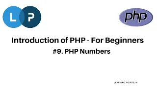 PHP Numbers PHP Tutorial PHP For Beginners Learn PHP Programming PHP Integer float