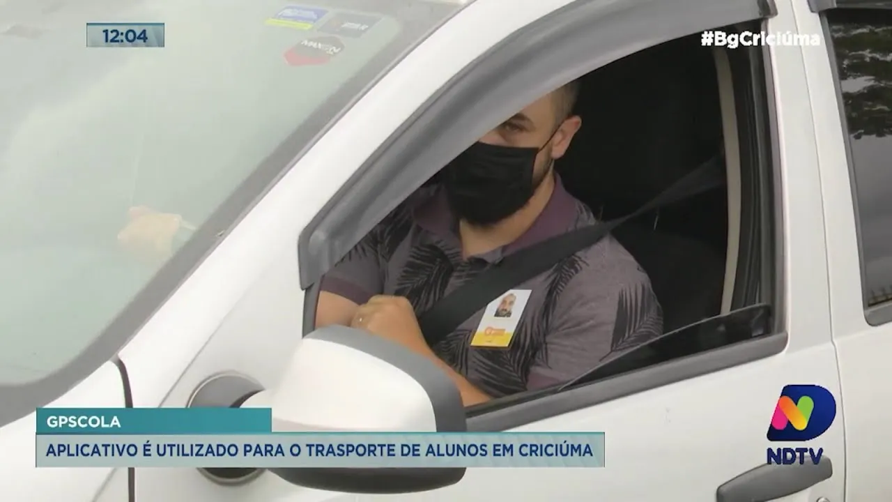 GPScola: aplicativo é utilizado para o transporte de alunos da rede pública em Criciúma